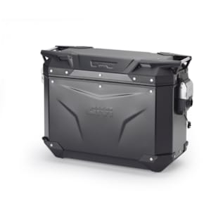 Top case et valise moto GIVI OBKEV37 Trekker Outback EVO Smart Aluminium Noir Gauche 37l