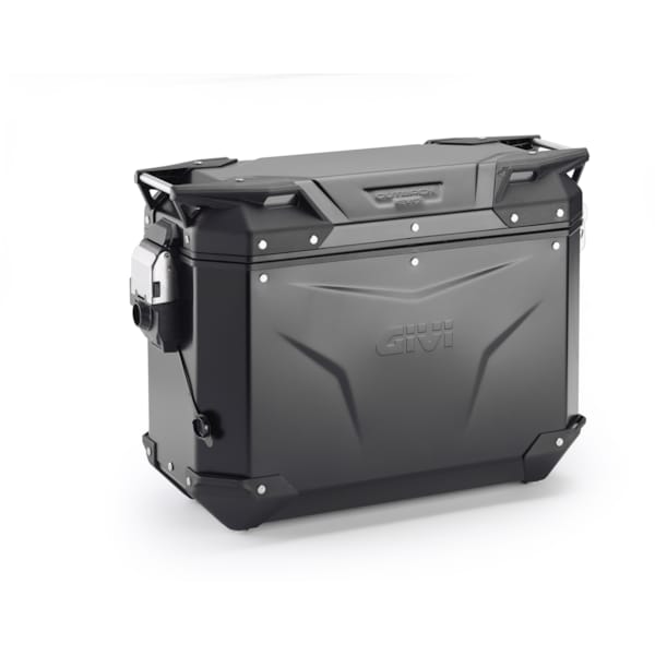 GIVI OBKEV37 Trekker Outback EVO Smart Zwart Aluminium Rechts 37l