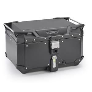 Top case et valise moto GIVI OBKEV58 Trekker Outback EVO Smart Aluminium noir 58l Monokey