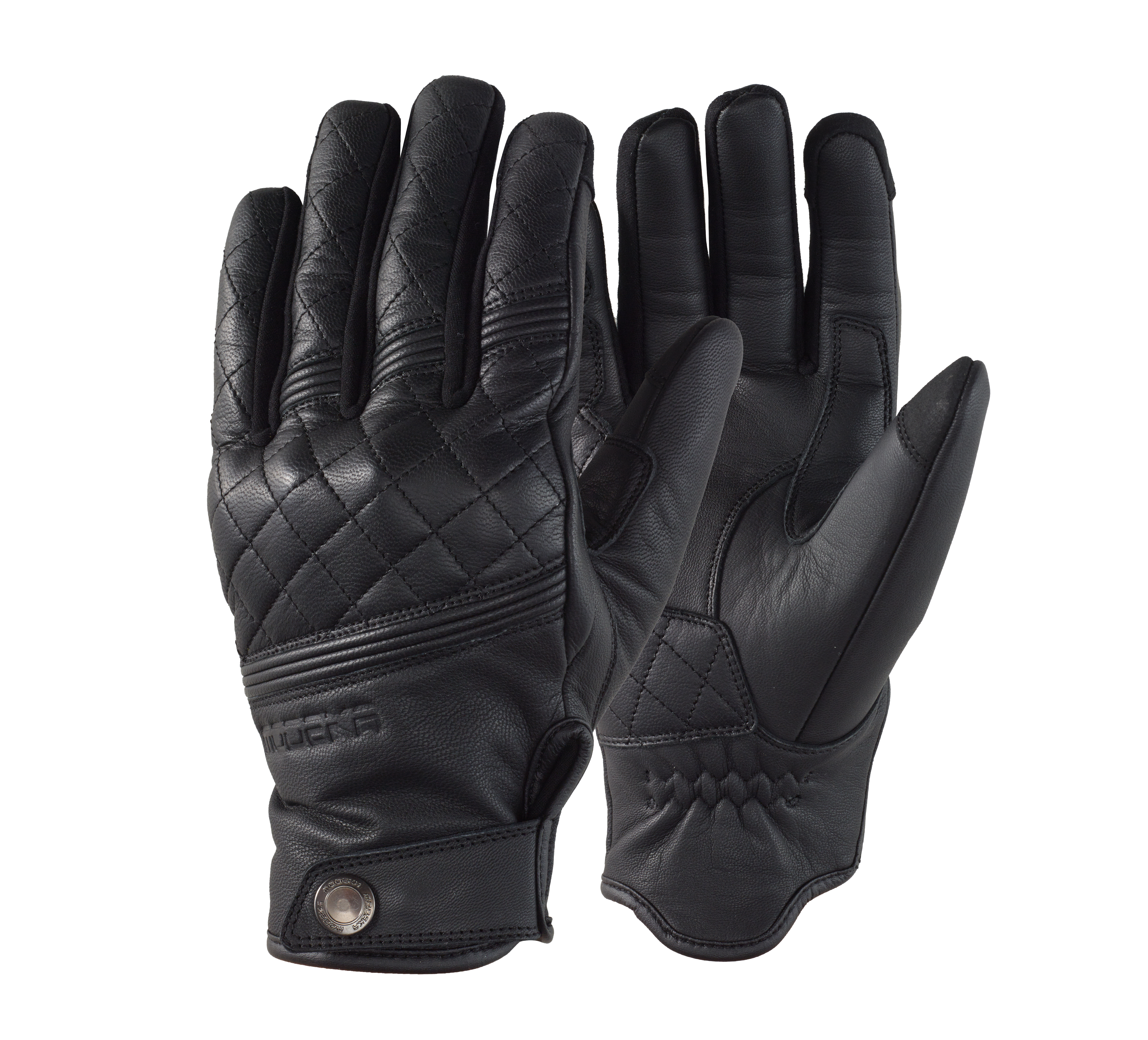 Zomerhandschoenen heren MODEKA Celino Zwart