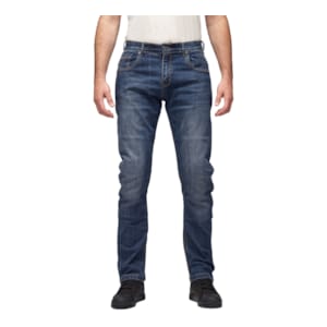 Men's motorcycle jeans MODEKA Jaydn Soft Wash Dark Blue Length 32"
