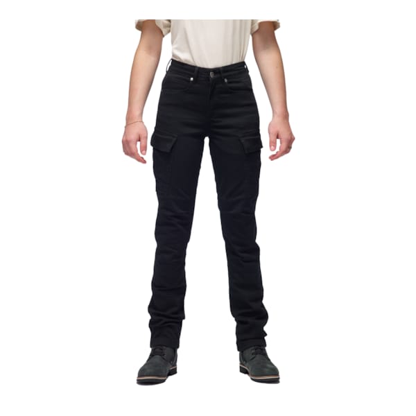 MODEKA Brandon Cargo Lady Noir Longueur 32"