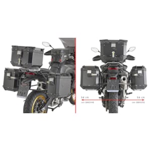 Motorcycle-specific mounts GIVI PLO_CAM - Side cases holders PLO9260CAM