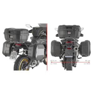 Motorcycle-specific mounts GIVI PLO_MK - Side case holders PLO9260MK