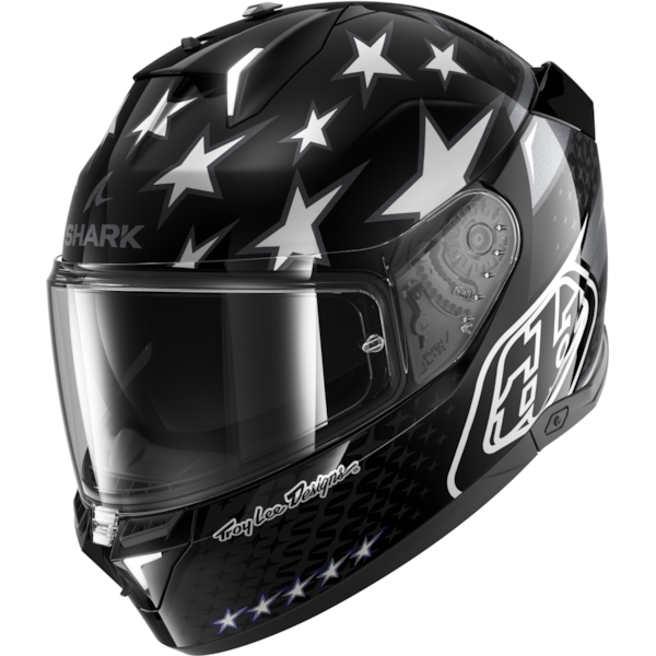 SHARK Skwal i3 US Flag Zwart-Antraciet-Antraciet KAA