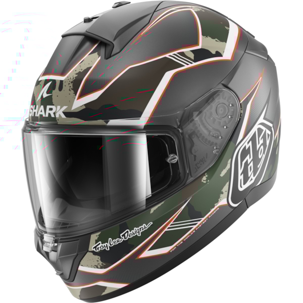 SHARK Ridill 2 Matrix Camo Matt Anthracite-Green-Chocolat AGN