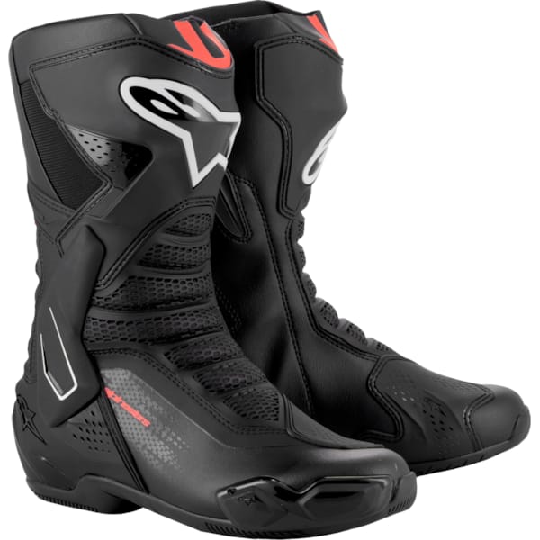 ALPINESTARS SMX-6 V3 Zwart-Rood Fluo