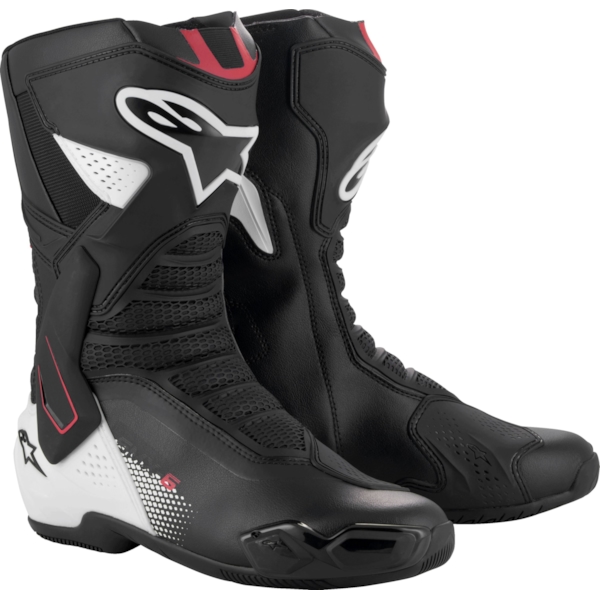 ALPINESTARS SMX-6 V3 Black-White-Red-Graphic