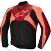 ALPINESTARS T-Jaws V4 Waterproof Jacket Noir-Rouge Fluo-Rouge Foncé