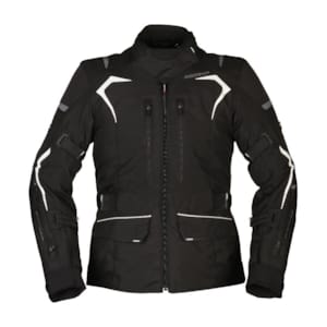 Women's textile motorcycle jacket MODEKA Elaya Lady Black-White Short