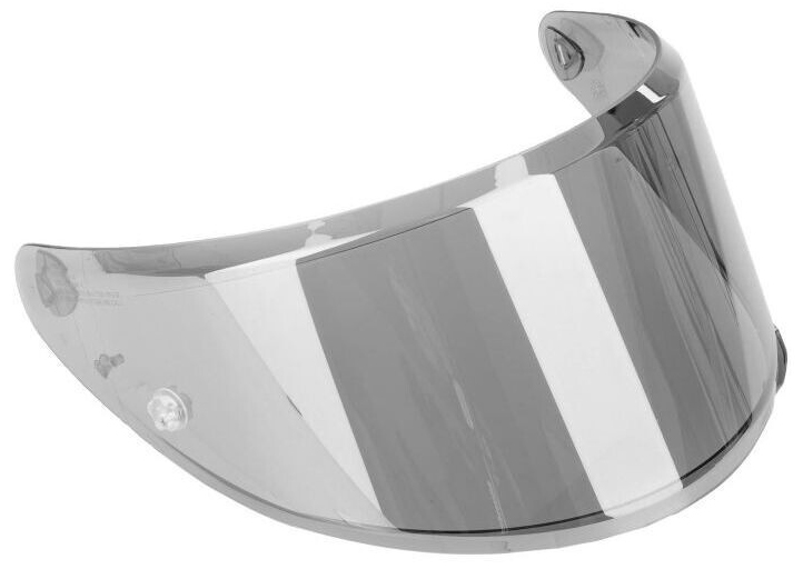 HJC Visière HJ-42 Pinlock et tear off préparé RST argent