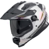 SCORPION ADF-9000 Air Feat Mat Wit-Zwart-Rood