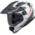 Dual Sport helmet SCORPION ADF-9000 Air Feat Matt White-Black-Red