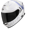 SCORPION EXO-GT SP Air Techlane Blanc-Bleu-Jaune fluo