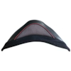 HJC F71 chin curtain Black