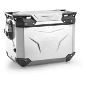 Top boxes and side GIVI OBKEV48 Trekker Outback EVO Smart Aluminium Right 48l