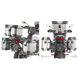 Motorcycle-specific mounts GIVI PLO_CAM - Side cases holders PLO8209CAM