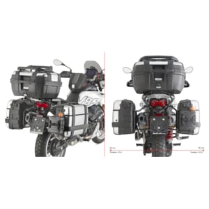Motorcycle-specific mounts GIVI PLO_MK - Side case holders PLO8209MK