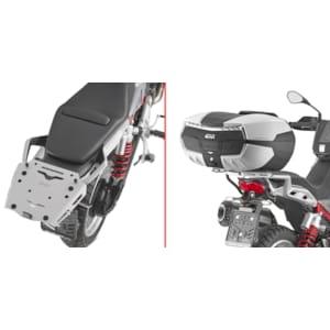 Fixations spécifiques pour votre moto GIVI SRA- Support topcase monokey en aluminium SRA8209