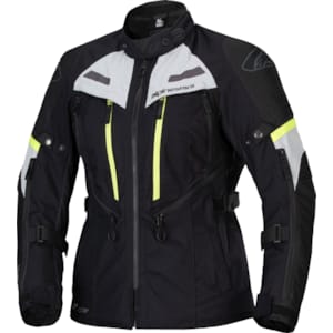 Textiel motorjas dames ALPINESTARS Stella Bogotá Pro Drystar Jacket Zwart-Ice Grijs-Geel Fluo