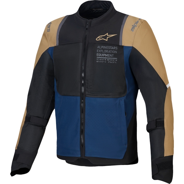 ALPINESTARS ST-2 Air Jacket Deep Blue-Dark Khaki-Black