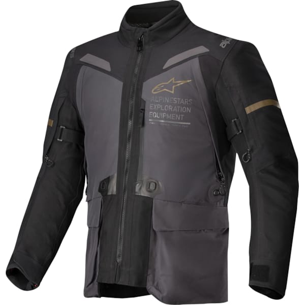ALPINESTARS ST-7 2L GTX Jacket Gris Profond-Noir-Kaki Foncé