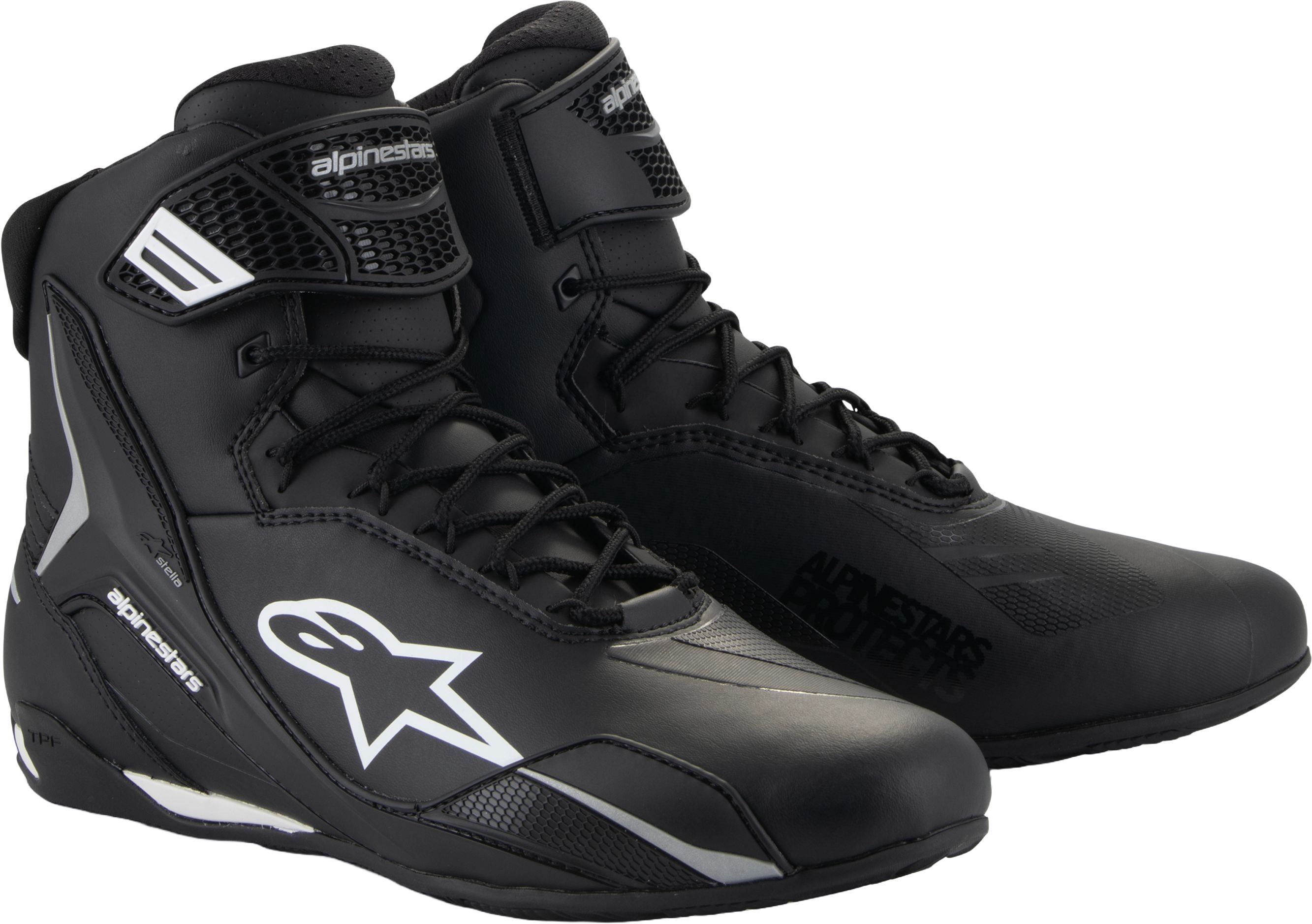 Motorschoenen dames ALPINESTARS Stella Faster-4 Zwart