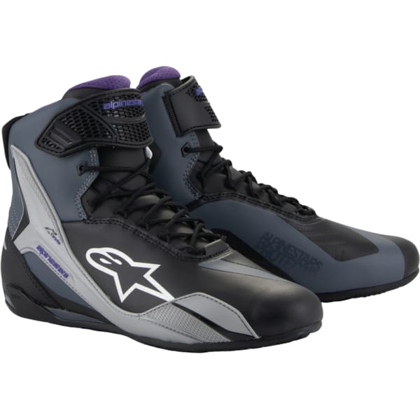 ALPINESTARS Stella Faster-4 Zwart-Grijs-Violet