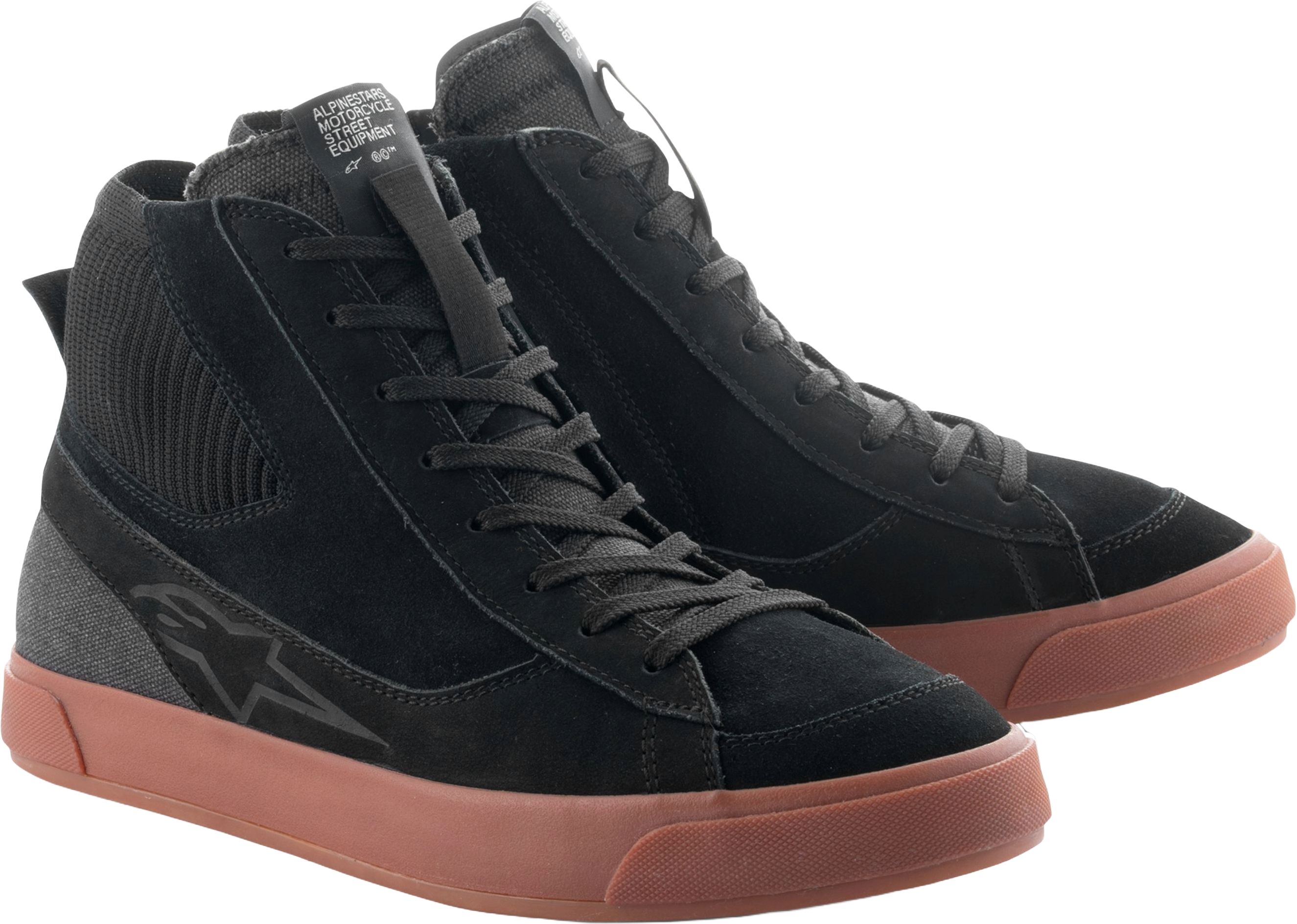 Motorschoenen heren ALPINESTARS Stated Shoes Zwart-Gom