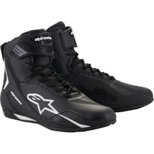 Chaussures moto ALPINESTARS Faster-4 Noir-Blanc