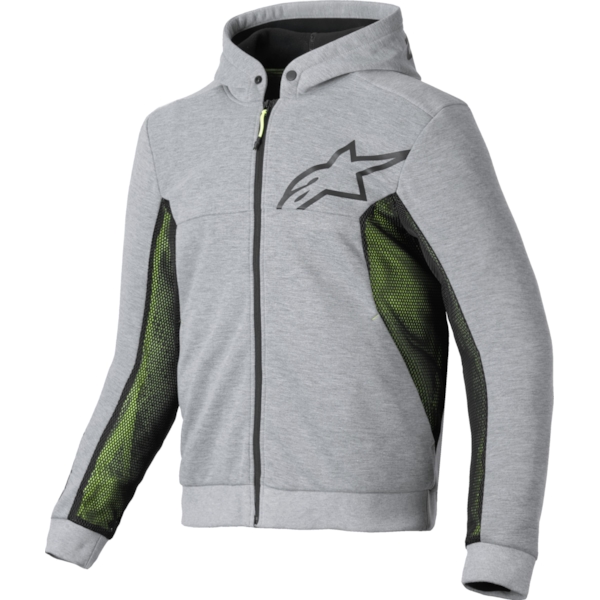 ALPINESTARS Chrome Air Sport Hoodie Grey Heather-Black