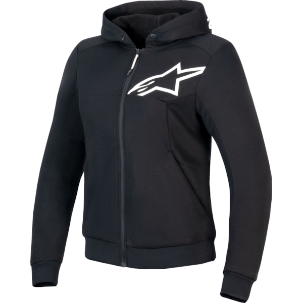 ALPINESTARS Stella Chrome V2 Sport Hoodie Zwart-Wit