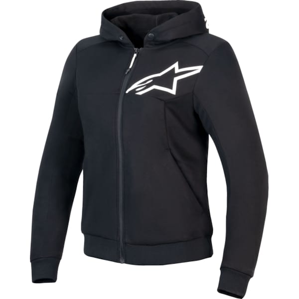 ALPINESTARS Stella Chrome V2 Sport Hoodie Zwart-Wit