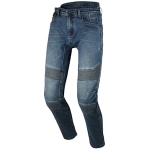 Motorjeans heren MACNA Individo 2.0 Blauw lengte 32