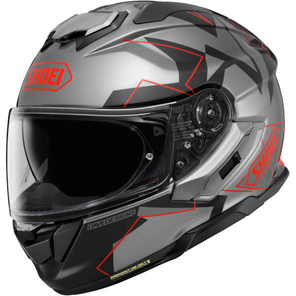 shoei gt air regalia helmet GT-Air 3 Lilt Red/White/Blue Sierra BMW Motorcycle with a design that echoes the contours of natural landscapes SHOEI GT-Air Regalia TC-4 -