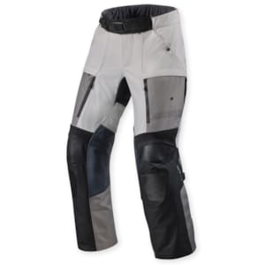 Pantalon moto en textile hommes REV'IT! Sand 5 H2O pants Argent - Noir long