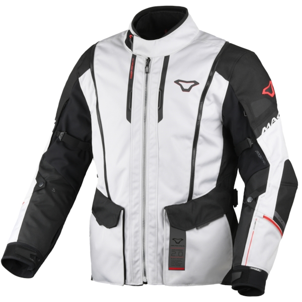 MACNA Air Hybrid 2.0 Gris clair - Noir - Rouge