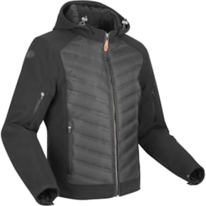 Textiel motorjas heren SEGURA Natcho 2 Jacket Zwart-Grijs