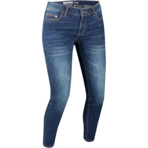 Women's motorcycle jeans BERING Lady Trust Slim Blue washed
