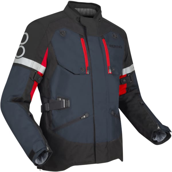 BERING Halifax Jacket Black-Anthracite-Red