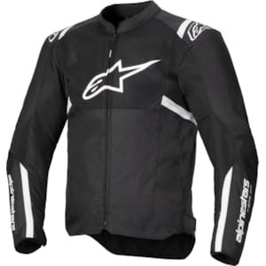Men's summer motorcycle jacket and hoodie ALPINESTARS T-SPS Air V2 Black-White