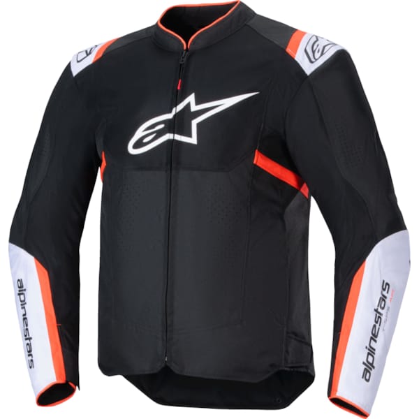 ALPINESTARS T-SPS Air V2 Jacket Noir-Blanc-Rouge Fluo