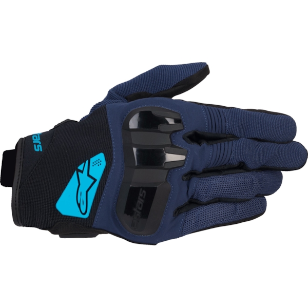 ALPINESTARS Chrome V2 Gloves Bleu Foncé-Océan Hawaïen