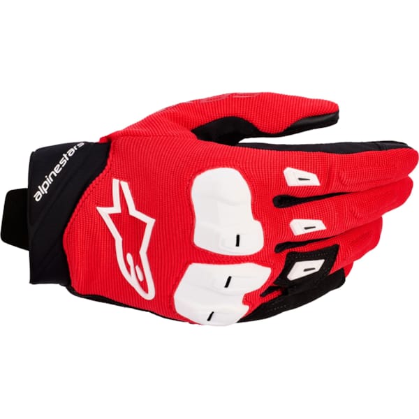 ALPINESTARS SP X 1 Gloves Rouge Vif-Noir-Blanc