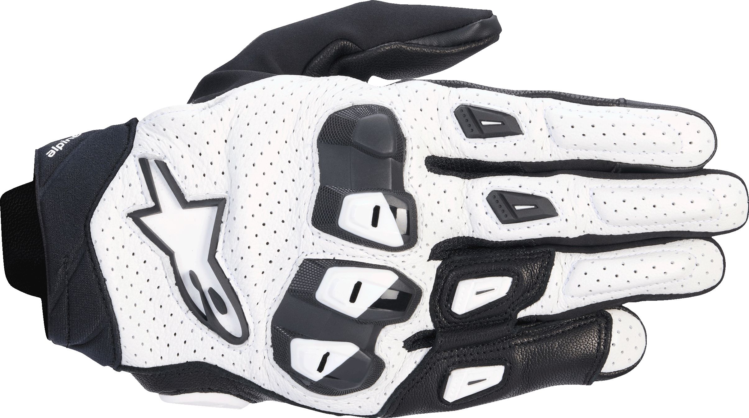 Zomerhandschoenen heren ALPINESTARS SP X 7 Gloves Wit-Zwart