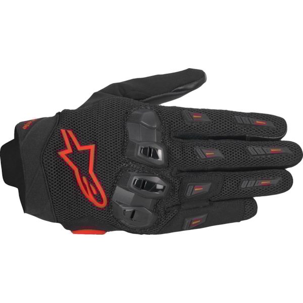 ALPINESTARS SP X 5 Air Gloves Zwart-Rood Fluo