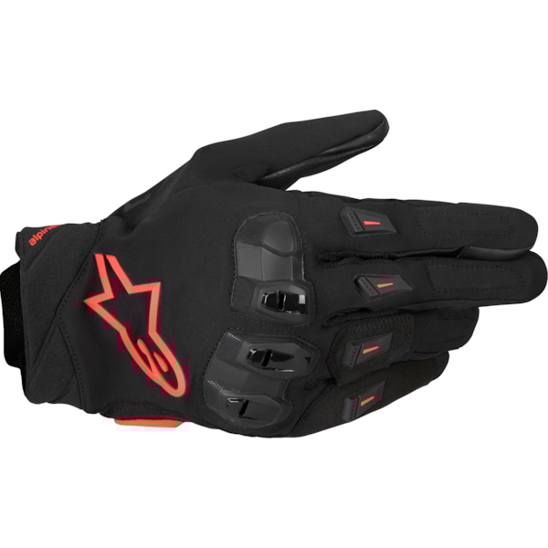 ALPINESTARS SP X 3 Gloves Noir-Rouge Fluo