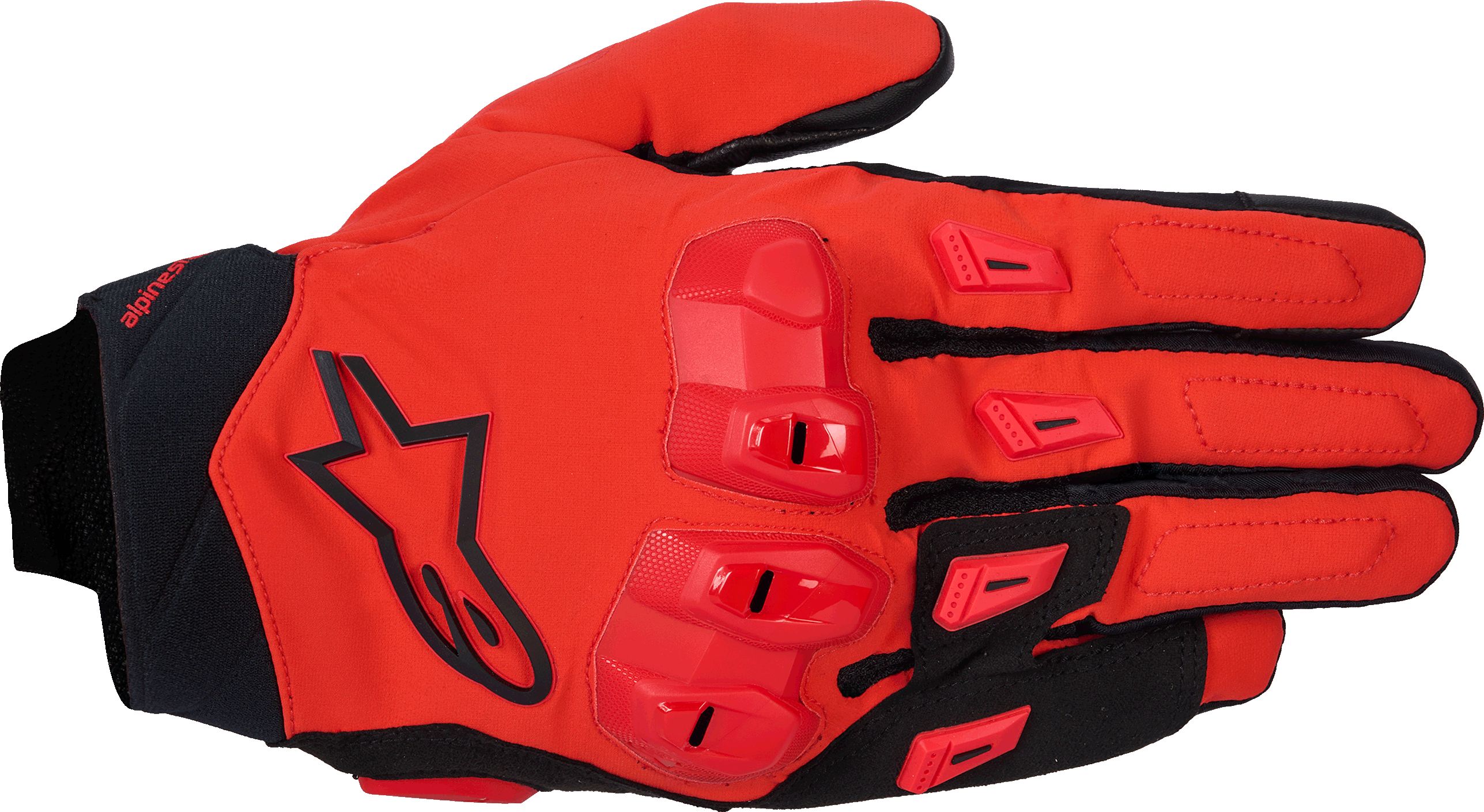 Men's summer gloves ALPINESTARS SP X 3 Bright Red-Black-White