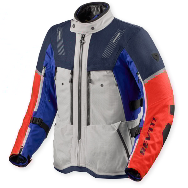 REV'IT! Sand 5 H2O Jacket Silver - Blue