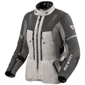 Textiel motorjas dames REV'IT! Sand 5 H2O Lady Jacket Zilver - Antraciet